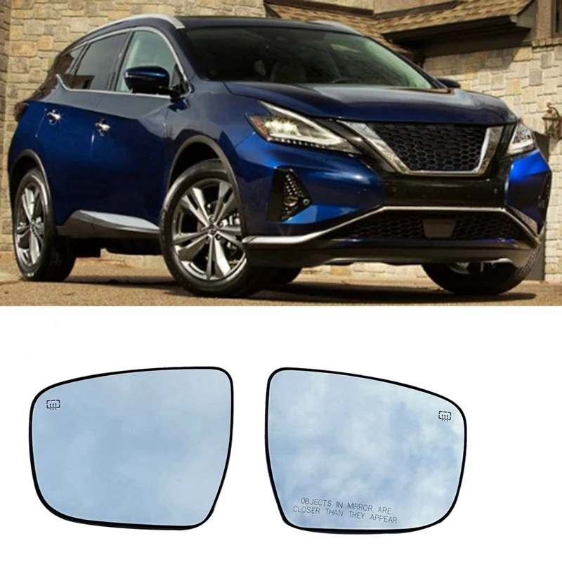 

Car Rearview Heated Mirror Glass 963664Ba1a 963654Ba1a For Nissan Murano 2015-2021 Pathfinde 2017-2019 Rogue 2014-2019