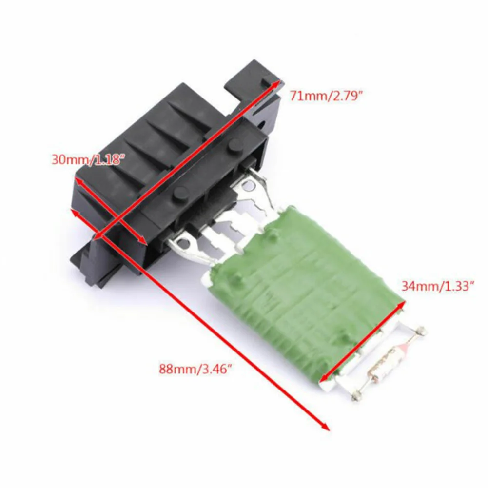 Indoor Blower Motor Resistor Parts Plastic Replacement 1 Pc 13248240 55702407 6436C4 6450XR 68 45 796 77364061