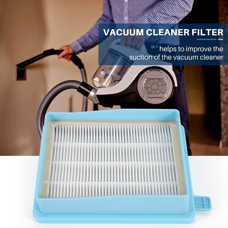Filtre HEPA à maille pour aspirateur, BUFFALO-MISTRAL, FC8515, FC8516, FC8517, FC8518FCaster 70, FC8471, 4 pièces/lot