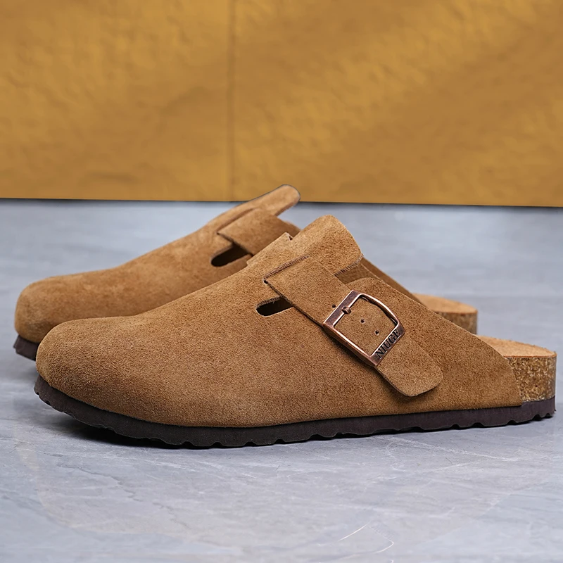 

Casual Slippers with Half Toe Cover Comfortable Classic Trendy Versatile Couple Casual Shoes