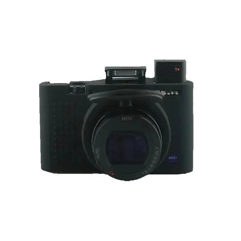 For Sony RX100 III IV V VI VII soft silicone camera case protective body cover bag skin camera case + free tempered film