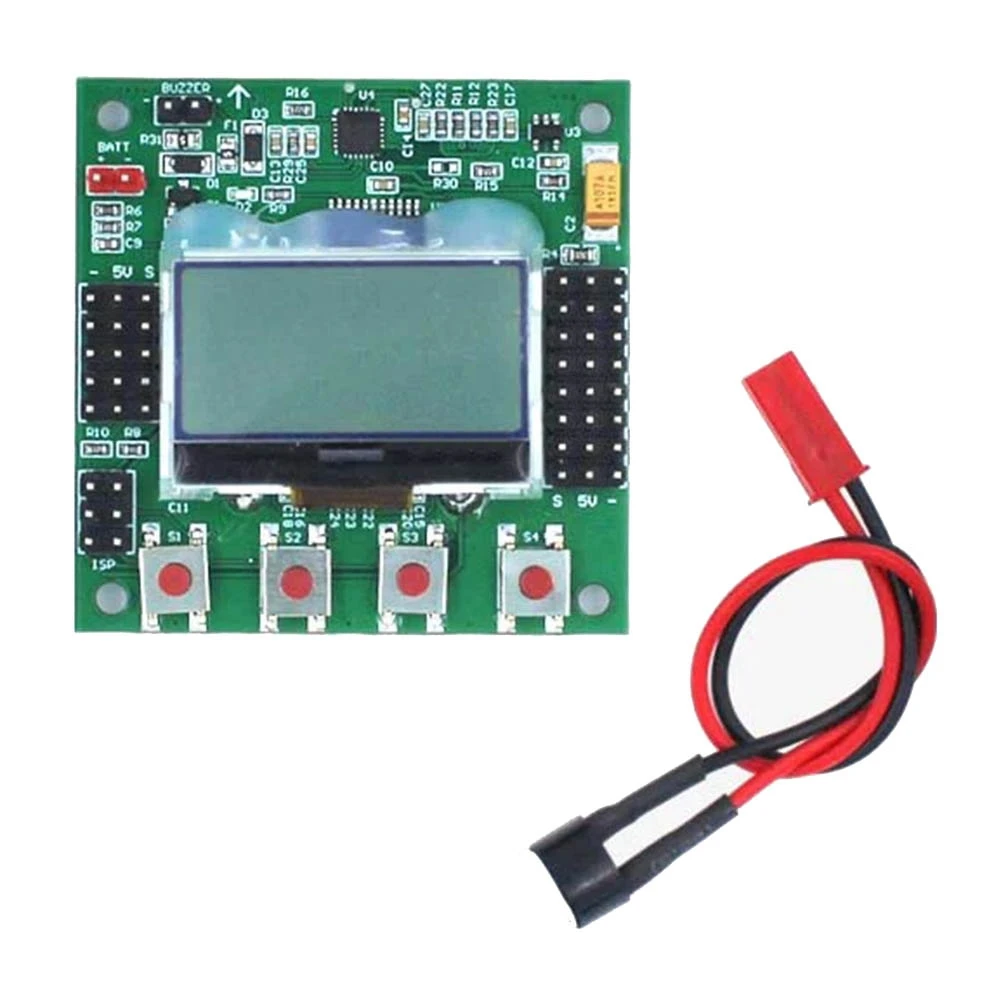 Placa controladora de voo LCD multirotor KK 2.1.5 OpenAeroVTOL V1.6 Quadcopter KK2 6050 MPU para FPV Racing RC Drone