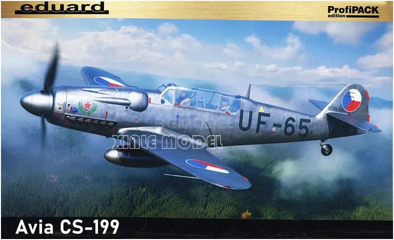 

Пластиковый сборный набор моделей самолетов Eduard 70153 Avia CS-199 ProfiPACK Edition 1/72