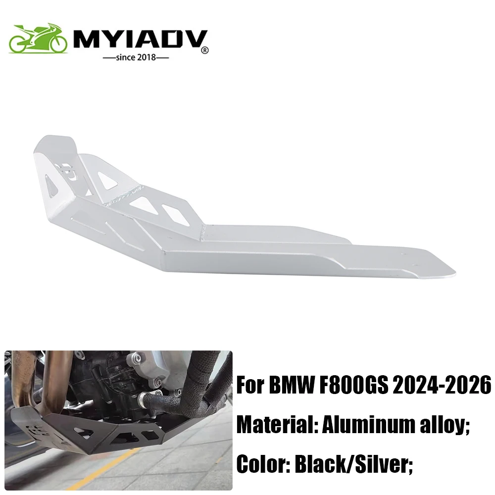 Für BMW F800GS 2024 2025 2026 Motorrad Aluminium Unterbodenschutz GS800 F 800 GS Motorschutz Fahrgestell-Schutzabdeckung