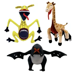 Zoochosis Plush Animals Yellow Kangaroo Giraffe Soft Stuffed Plushie Toy Pillow Cosplay Kids Fans Collection Gift