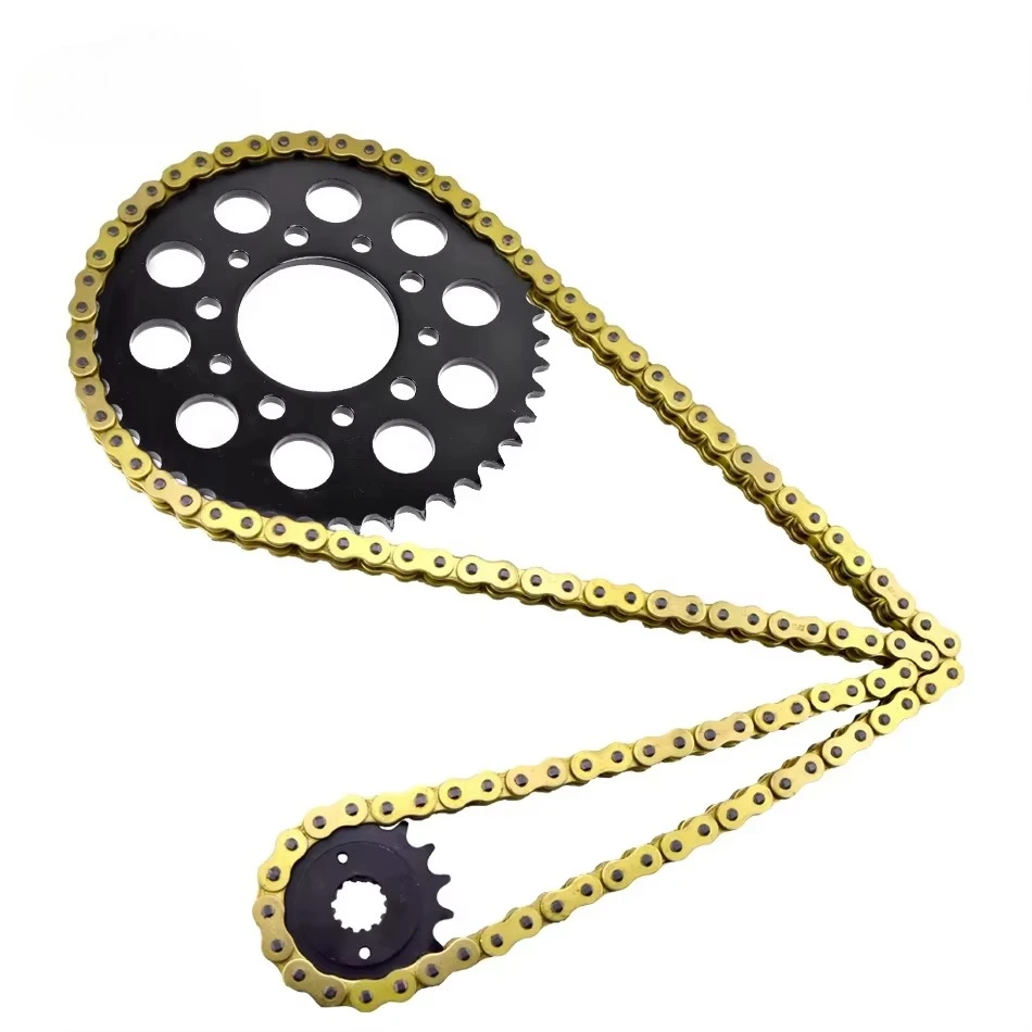 

400 525-45T 525-16t Motorcycle Chain and Sprocket Kit, Motorcycle Spare Parts