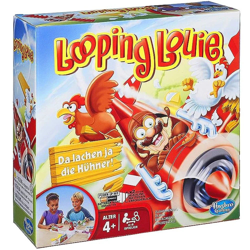 Looping Louie Spinning Plane Chicken Stealing Game Parent Child Interaction Battle Puzzle Board Game Party Children\'s Toys