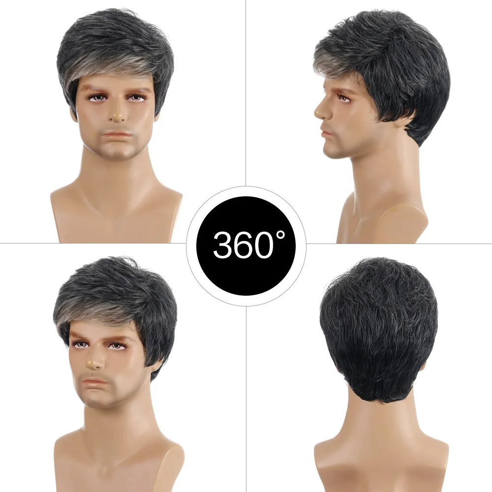 men-synthetic-wig-short-fashion-fiber-hair-topper-stylish-head-cover-natural-look-breathable-cross-border-daily-cosplay