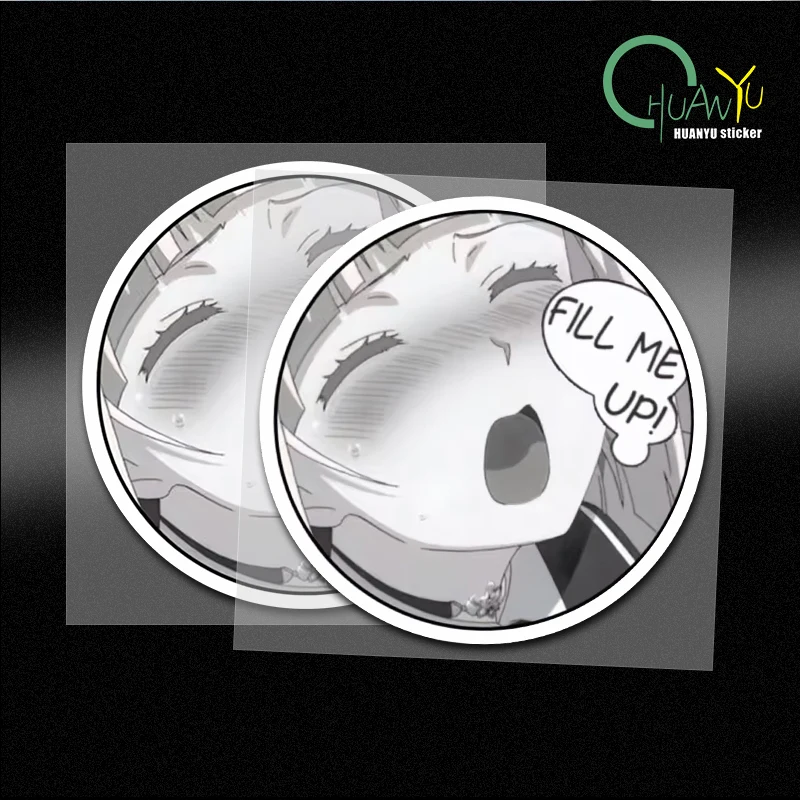 

15 см x 15 см для заполнения Me Up Zero Two автомобильные наклейки устойчивые к царапинам виниловые наклейки водостойкие милые аниме автомобильный Стайлинг