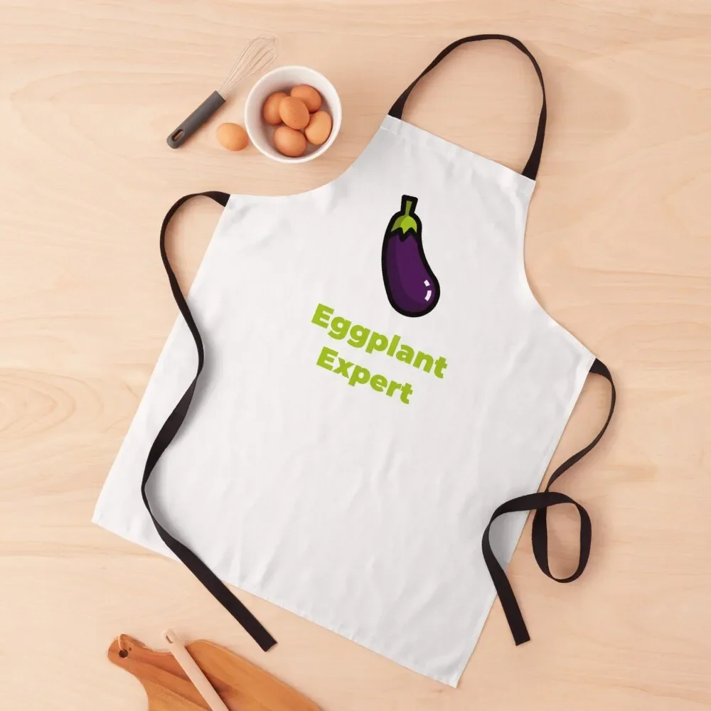 Eggplant Expert Apron Household Items All For Kitchen And Home Home and kitchen products Christmas gift Apron