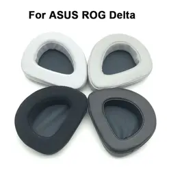 2Pcs New Foam Sponge Ear Pads Earpads Earmuff Replacement Ear Cushion Accessories Headset Headset Earmuff for ASUS ROG Delta