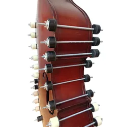 Double basses are made with a fixed clip bass clip