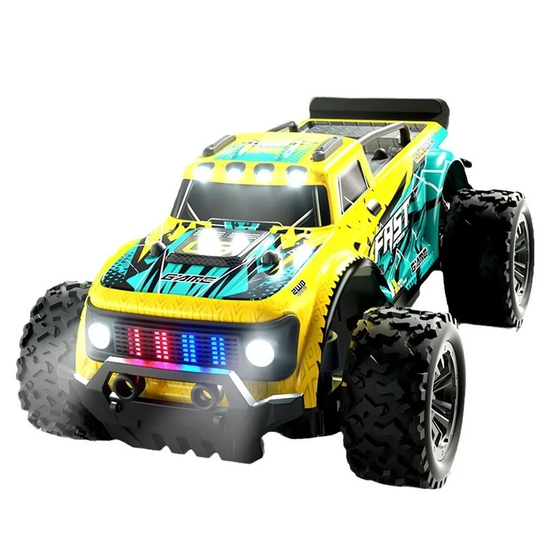 Carro de escalada de alta velocidade para meninos, controle remoto, anti-colisão e resistente a quedas, veículo off-road, 2.4G, carregamento RC Drift Toy, novo