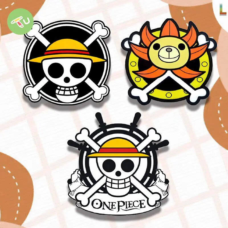 

Riman car sticker ONE PIECE personalized cartoon reflective sticker creative body glass window decoration computer sticker