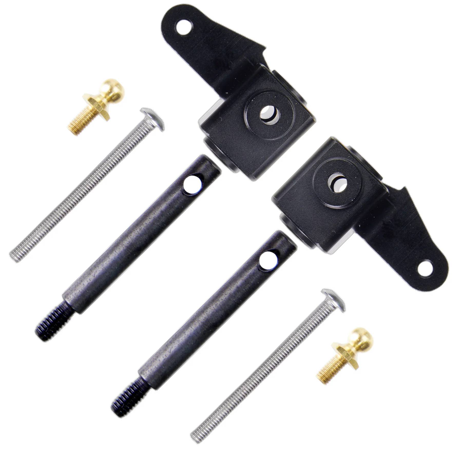 ORV Chassis Aluminum Front Knuckle Arm Set for  1/10 Tamiya Blackfoot III/Monster Beetle/Frog/Subaru Brat ORV Chassis Upgrades
