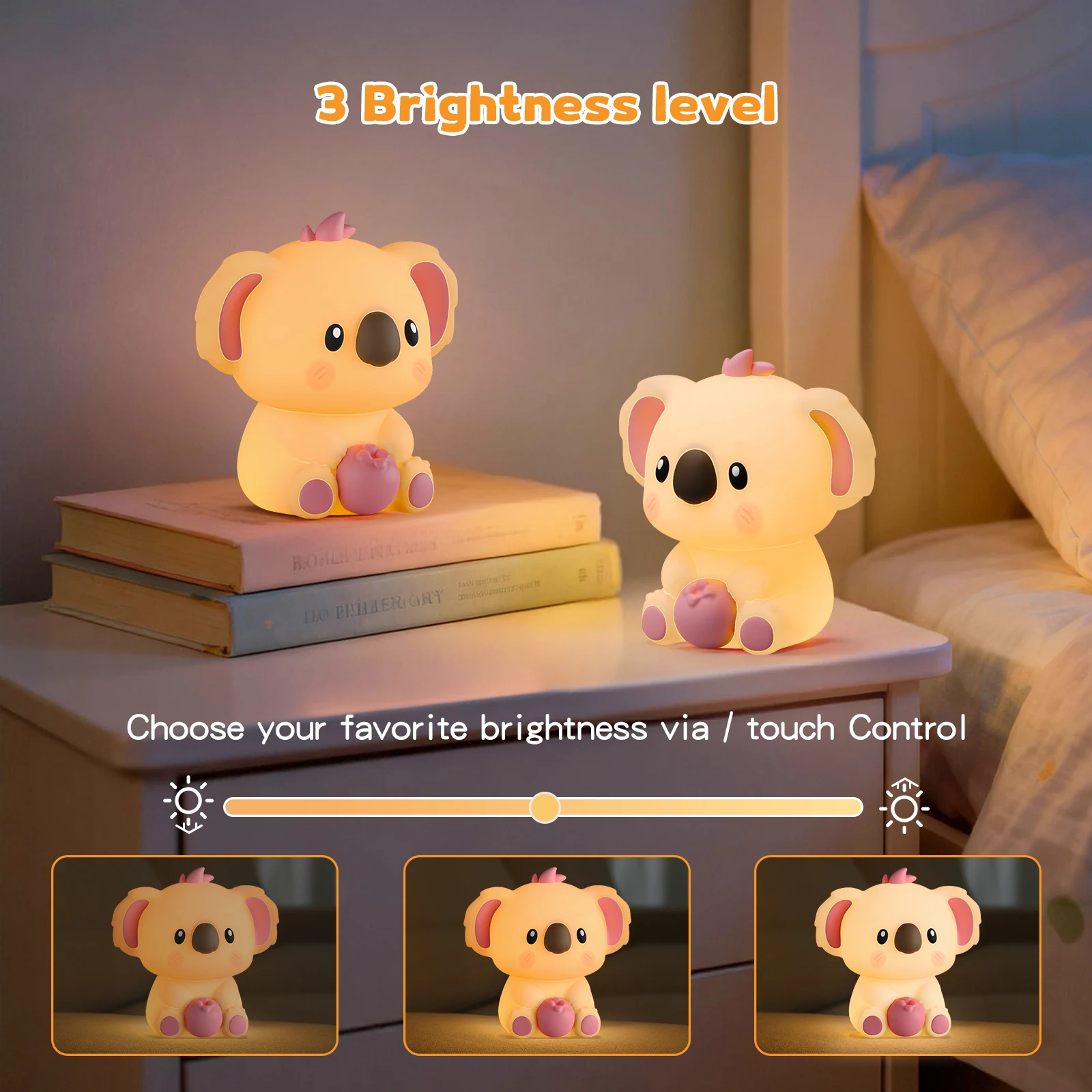 Baby-Nachtlicht mit Berührungs – Baby Nursery Light Bewertung und Preis
