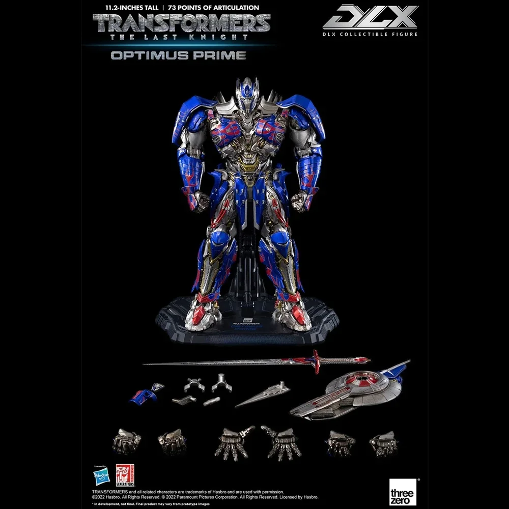 In Stock Original ThreeZero 3A G1 MDLX Transformation Toy DLX OP Prime 73 Joints High Quality Action Figure Collectible Gift