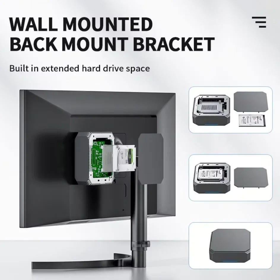 FIREBAT AK2 PLUS Mini PC Intel N100 N150 CPU Windows 11  DDR4 16GB RAM 512GB SSD Desktop Computer  WIFI5 BT4.2  HDMI USB