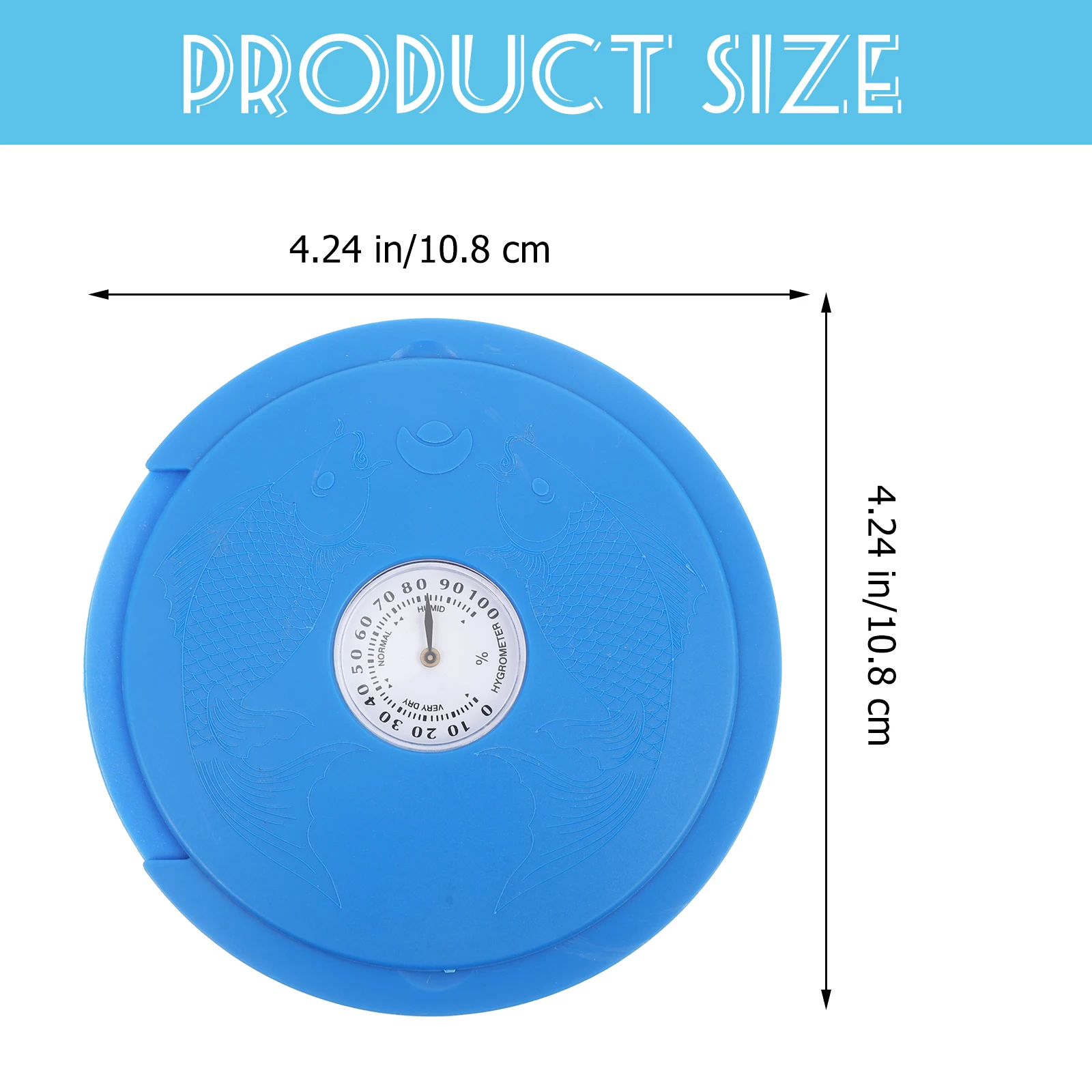 

Wooden Guitar Humidifier Hygrometer Abs Hydrometer Sound Hole Cover for Acoustic