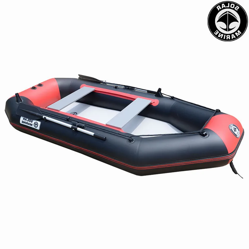 Solarmarine 5 Person 3.3 M PVC Inflatable Boat Rowing Kayaks With Air Deck