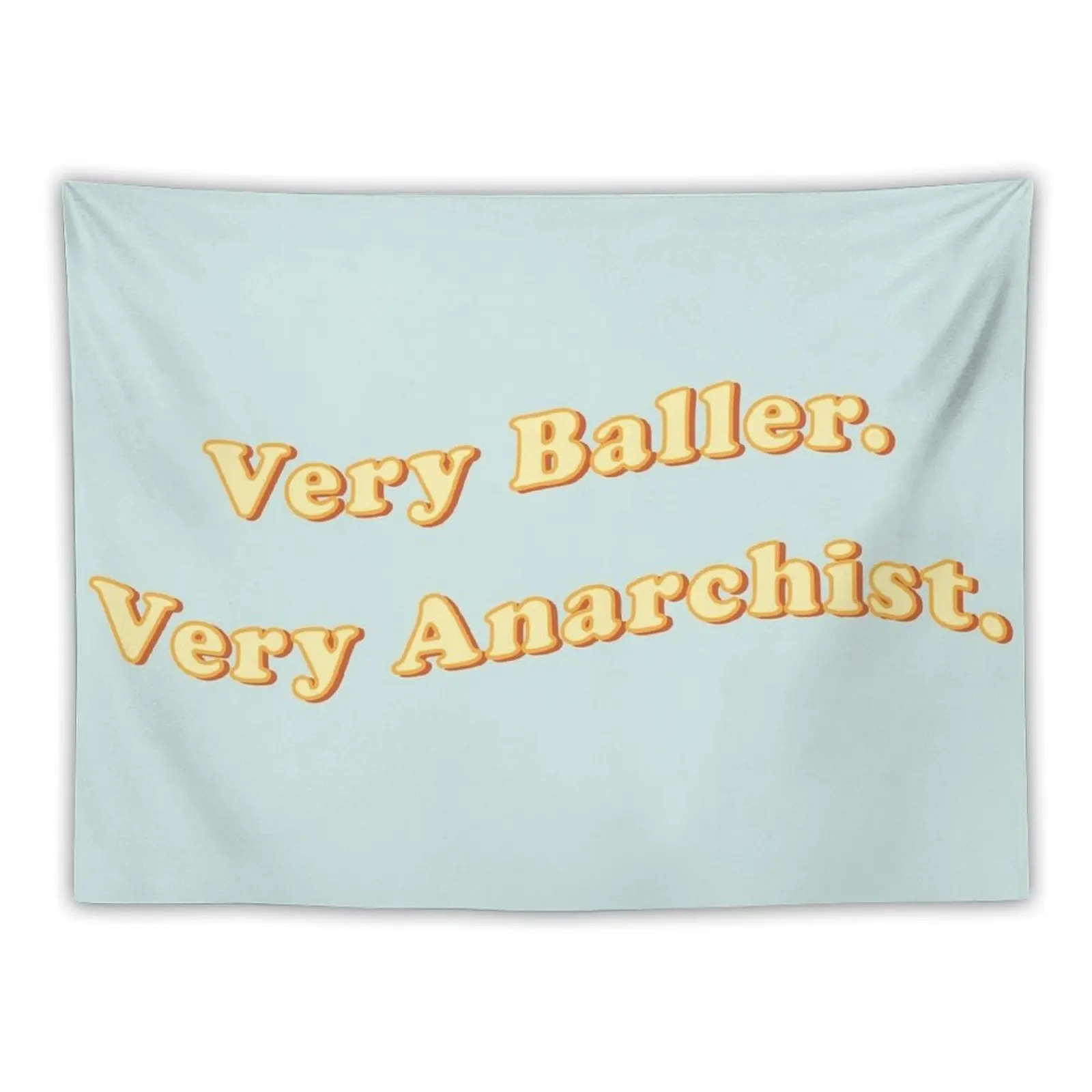 Very Baller Very Anarchist Ladybird Quote Tapestry Things To The Room Wall Deco Tapestry