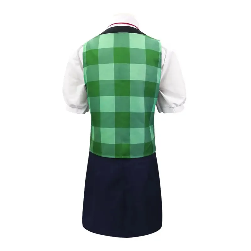 Animal Crossing Isabelle Cosplay Costume Game New Horizons Women Uniform Outfit Tail Headwear Sewd1 Halloween Cosutmes