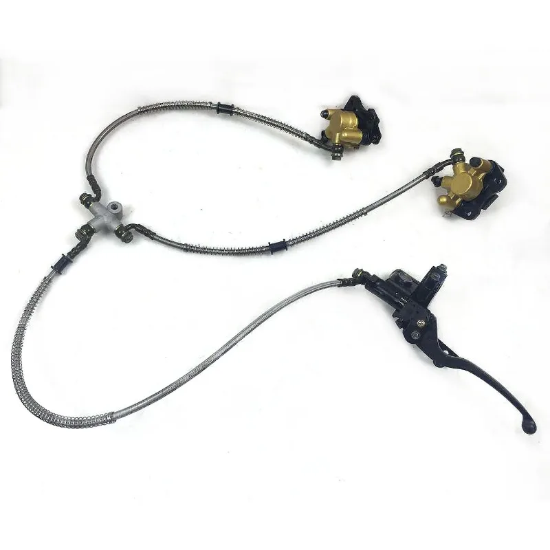Suitable for Motorcycle Kart ATV Accessories, Little Bull One To Two Handbrake