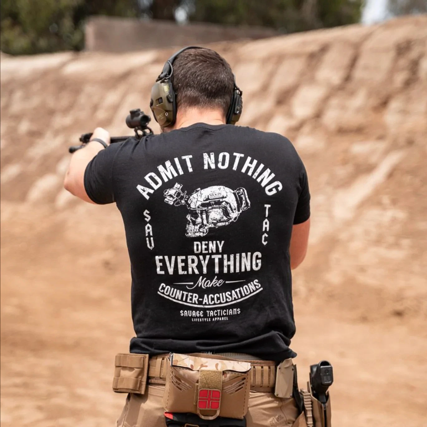 T-shirt tactique Shhhhh Hardco - Streetwear Brand Trends avis et prix