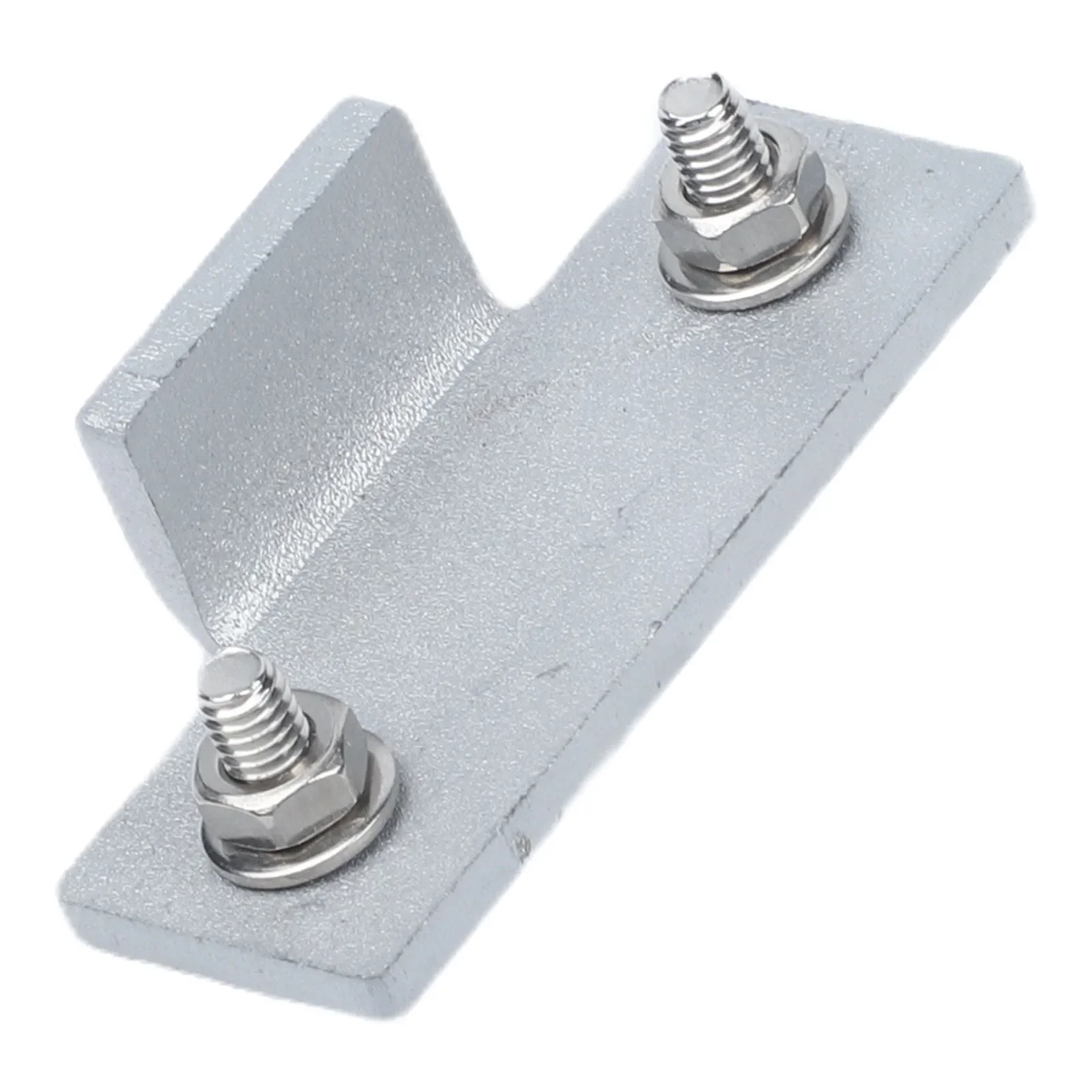 For Technics SL-D2 Lid Hinge Replacement Dust Cover Hinge DIY Repair NO Silver Repair Parts 2 Brackets 4 Screws