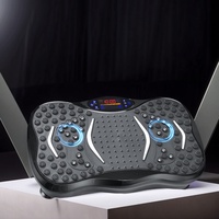 Vibration Plate Exercise Machine Bluetooth-Compatible Rhythm Machine Adjustable Speed Full Body Shaker for Weight Loss