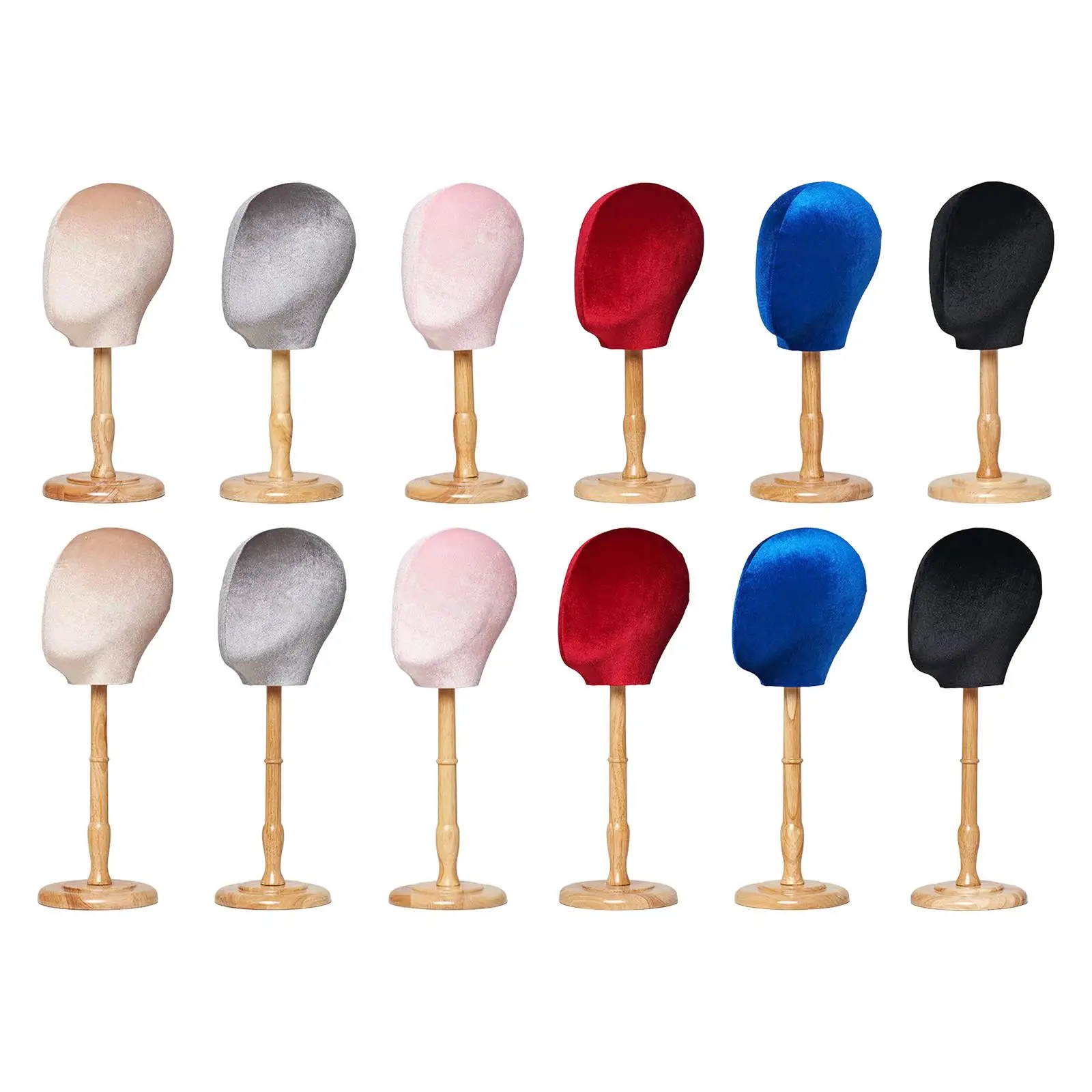 Hat Display Holder Tabletop Manikin Head for Beginner Stylist Shopping Mall