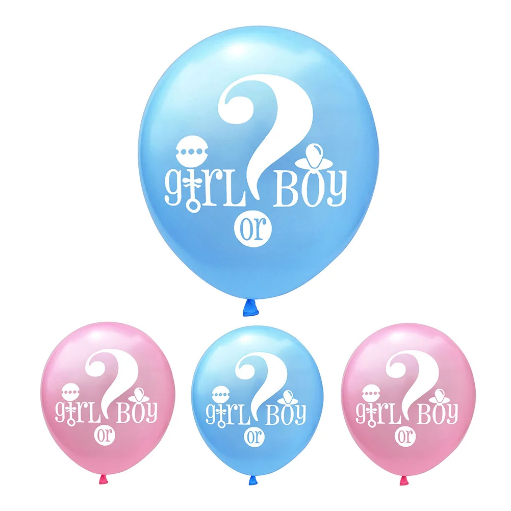 

15 Pcs Gender Reveal Balloon Mixed Color Sequins Balloons Creative Decoration Decorate Perfect Party