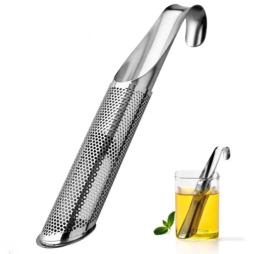 

Stainless Steel Tea Infuser Creative Pipe Design Metal Tea Strainer for Mug Fancy Filter for Puer Tea Herb Tools Accessories