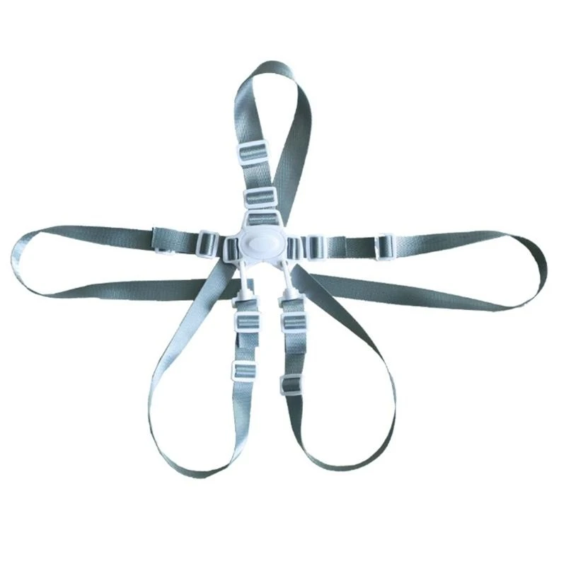 J15U สายรัดนิรภัยเด็ก Universal Baby 5 จุดสายรัดสำหรับเก้าอี้รถเข็นเด็ก