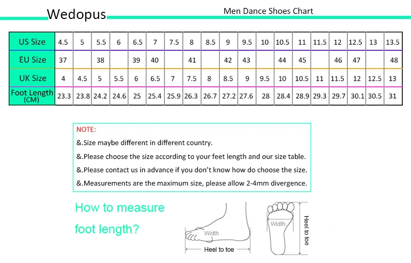 Wedopus Customized Standard Men's Latin Dance Shoes Ballroom Dance Children's Boys Shoes to Dancing