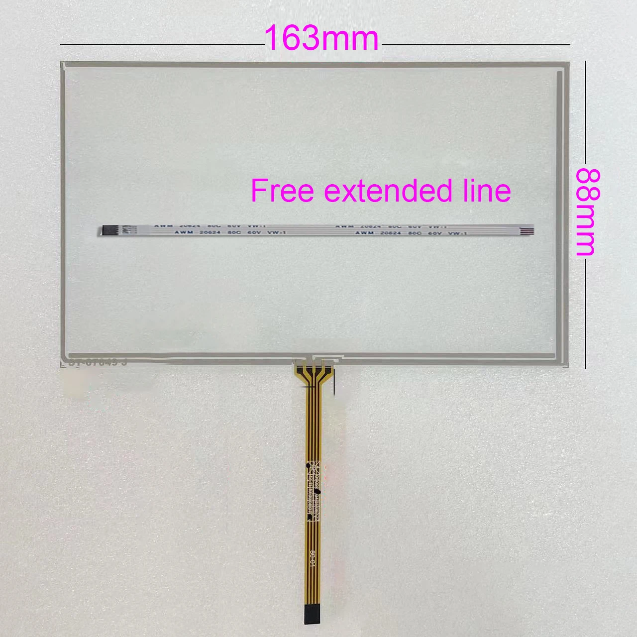 New 6.8 inch For Pioneer avic f-7302 Touch Screen Digitizer Glass Sensor lcd display