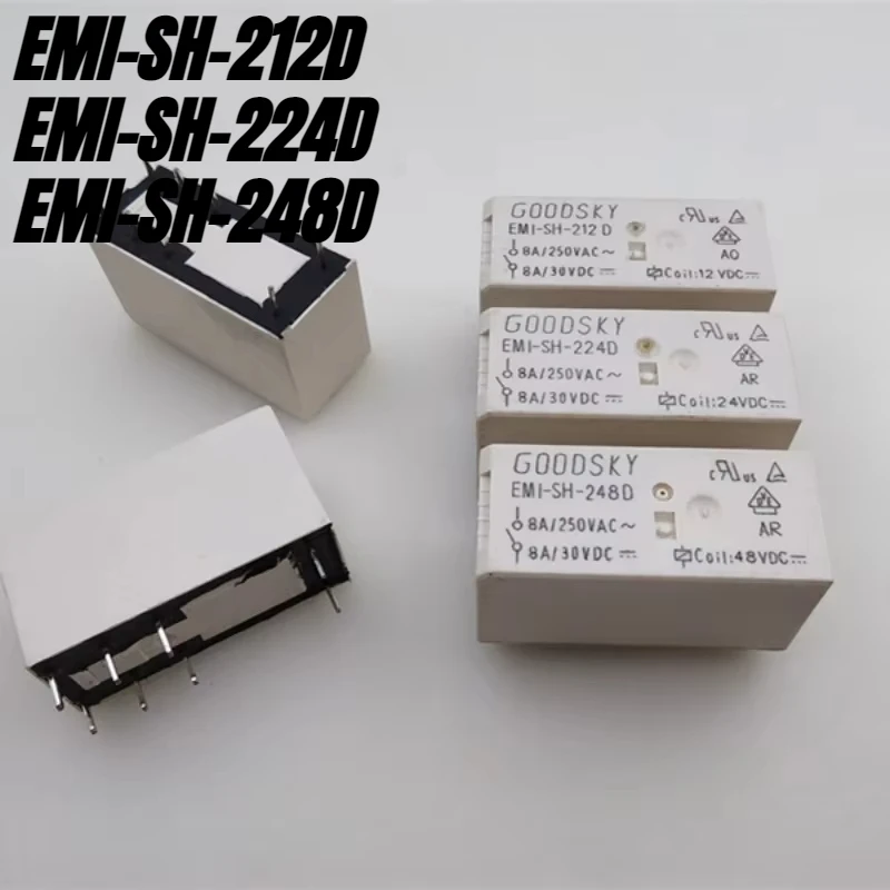 （Brand New Original）1pcs/lot 100% original genuine relay:EMI-SH-212D 224D 248D 8pins 8A