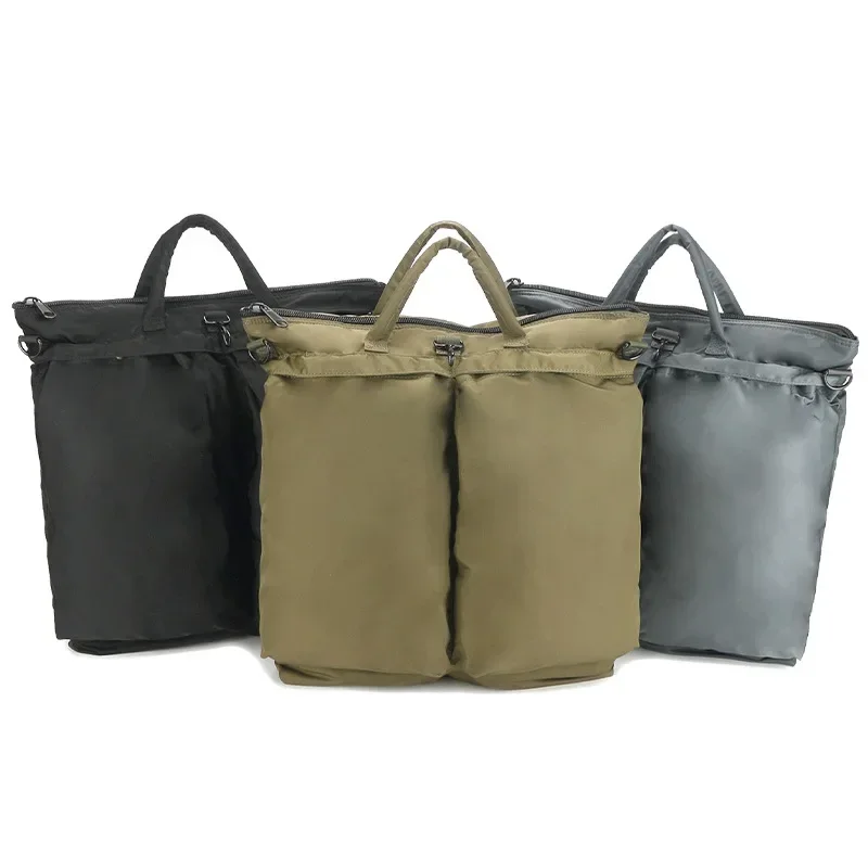 Bolso de hombro de viaje de nailon japonés para hombre, estilo informal, estilo universitario, para adolescentes, bandolera, bolso cruzado escolar informal