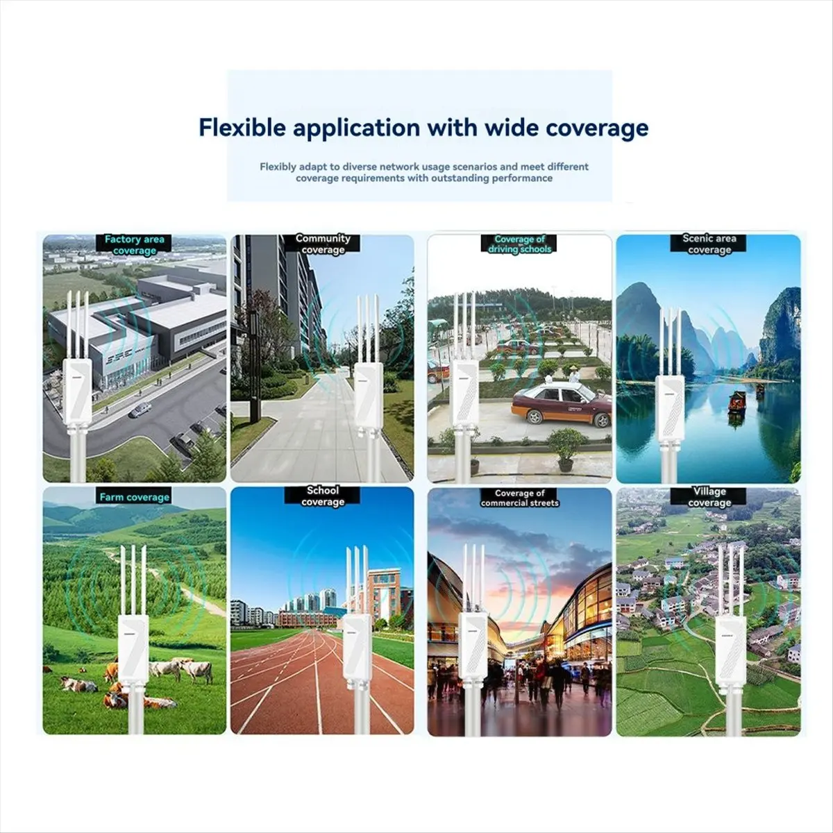 

M85K 3600 Мбит/с WiFi7AP Наружная точка доступа Wi-Fi Беспроводная Wi-Fi-антенна дальнего действия Удлинитель маршрутизатора Ретранслятор Усилитель сигнала (Великобритания)
