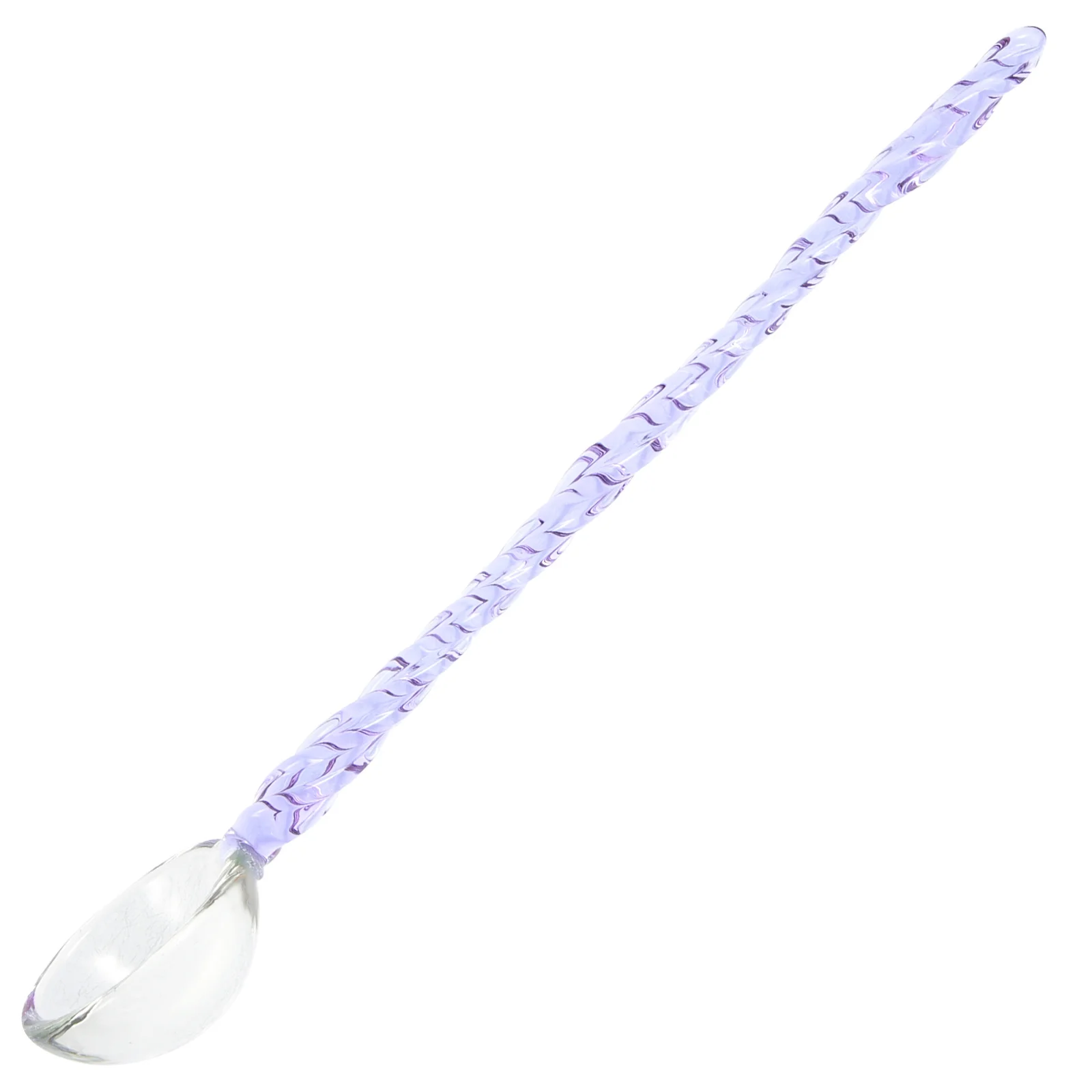 

Colorful Glass Spoons Set of 6 Smooth Round Head Mixing Spoons for Juice Ice Cream Soup Cocktail Party Dessert Spoon Gift Idea