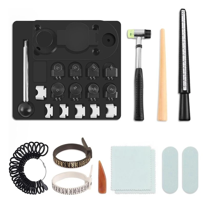 With Nylon Molds Ring Bender Tool For Spoon Rings Heavy Duty Ring Earring Bending Jewelry Making Tool