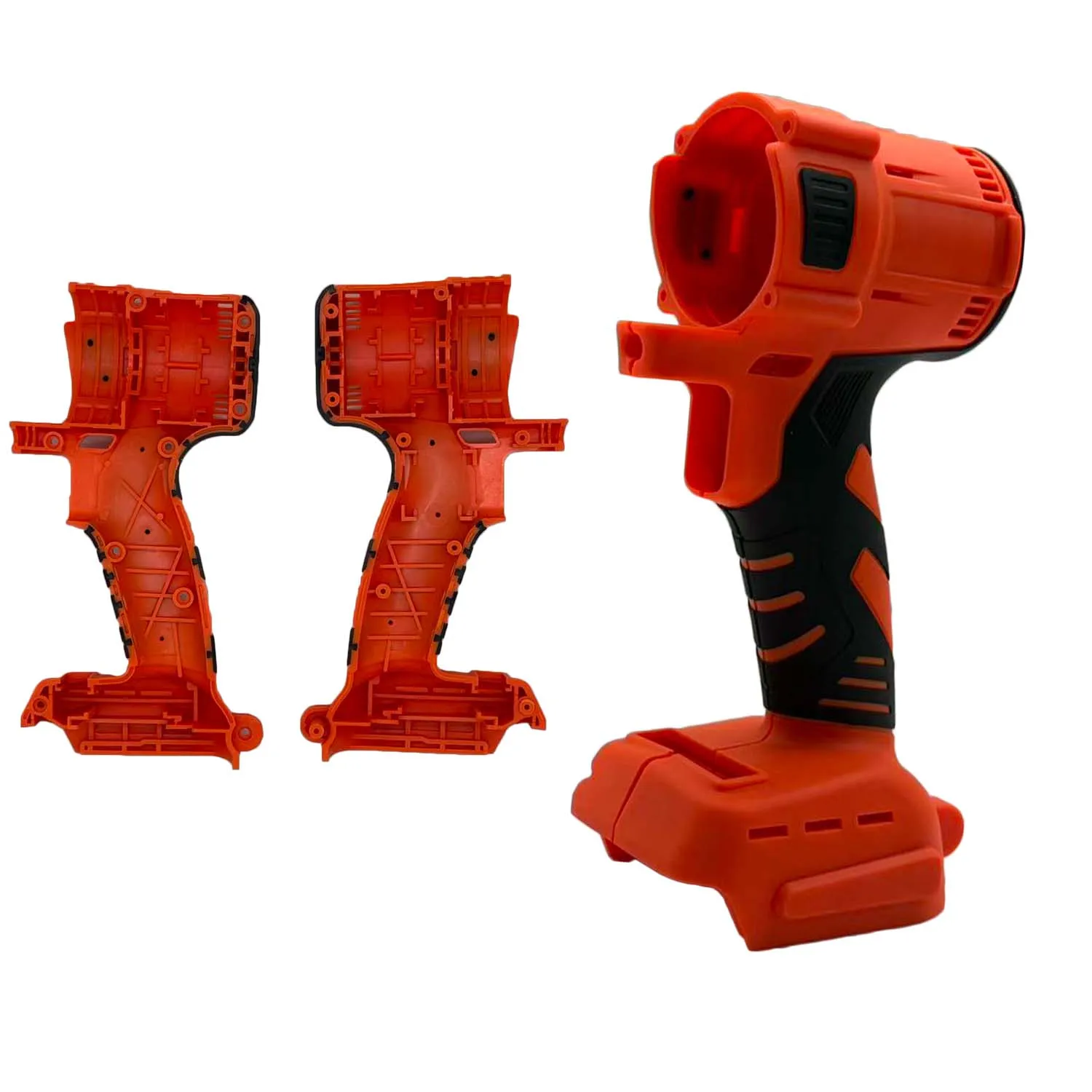 204mm Electric Wrench Body Shell Brushless FOR IMPACT Wrench Case Plastic Shell Accessories For Dayi Lithium Battery Tool