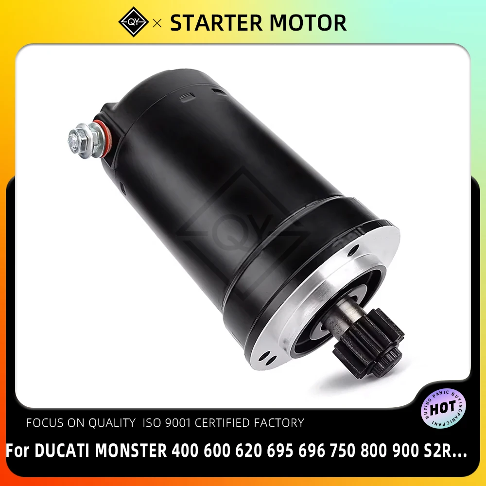 

Стартер мотоцикла LQYL для Ducati Monster 400 600 620 695 696 750 800 900 S2R S4R Multistrada 620 Sport Touring 27040011A