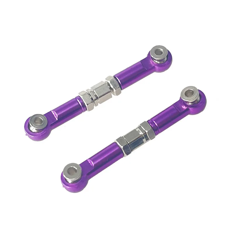 Megaxin MJX قضيب توجيه أمامي للسيارة يعمل بالتحكم عن بعد ملحق ترقية معدني لنماذج 1/14 متوافق مع 14209 14210