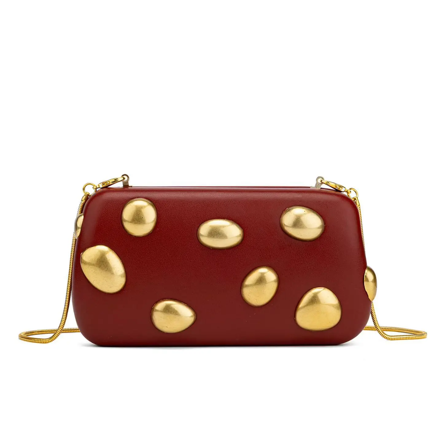 

Spot Niche Box Women's Banquet Fashionable Versatile Small Square Bag Simple Dinner Bag Rhinestone Purse Bolso Diseñador De Lujo