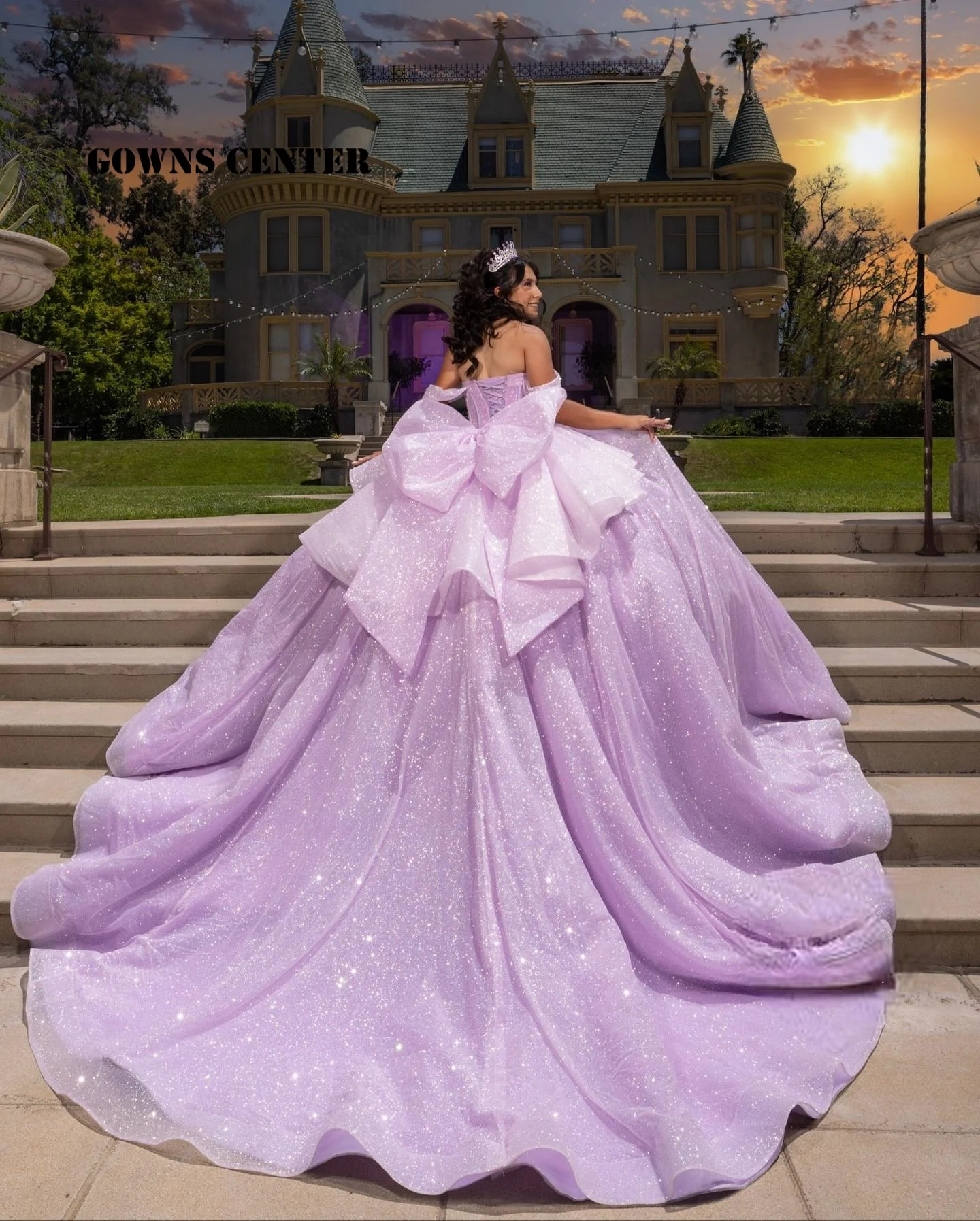 Fancy Purple Sweetheart Quinceanera Dresses for Girls Appliques Layered A-line Ball Gown Vestidos De 15 Quinceanera Customized