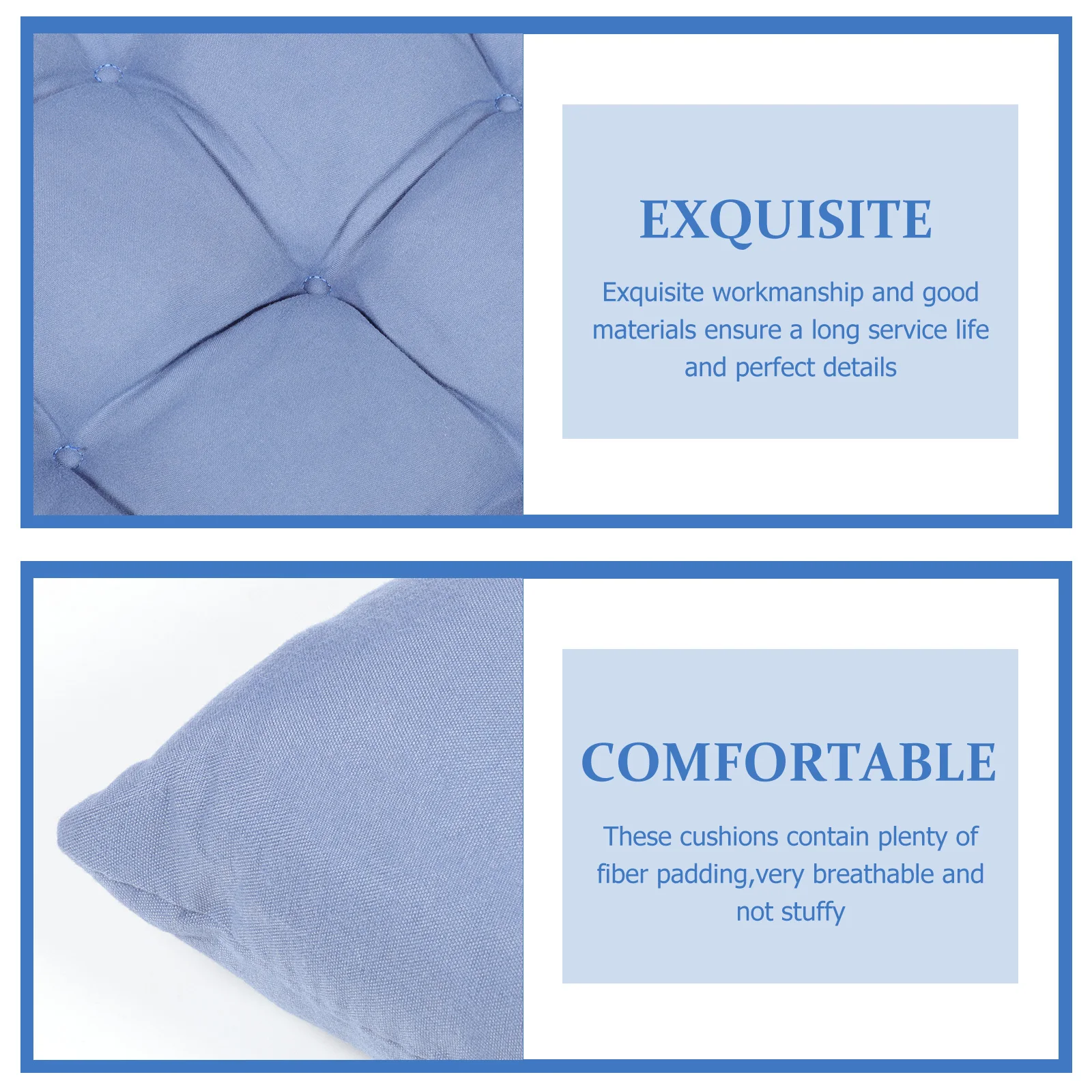 

Cushion for Rocking Chair Thickened Seat Pad Portable Breathable Stool Padding Comfortable Home Accessory All Seasons Practical