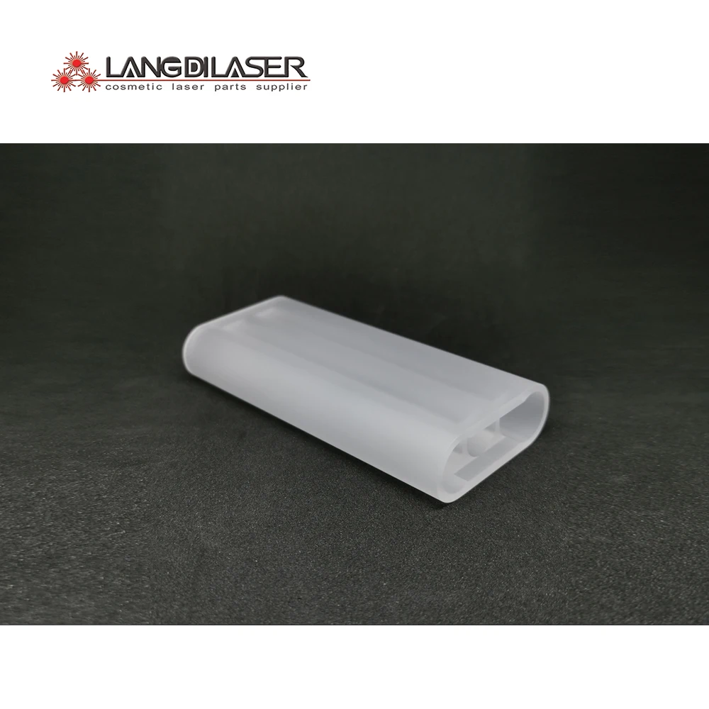 Dull Polished Quartz Laser Flow Tube Cavity Reflector With Material Fused Silica