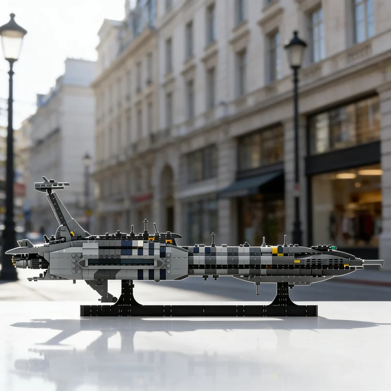 

1239 деталей MOC: Конструктор «Невидимая рука» (класс «Пророк») — модель звездолета UCS. Креативный подарок для самостоятельной сборки и декоративного оформления.