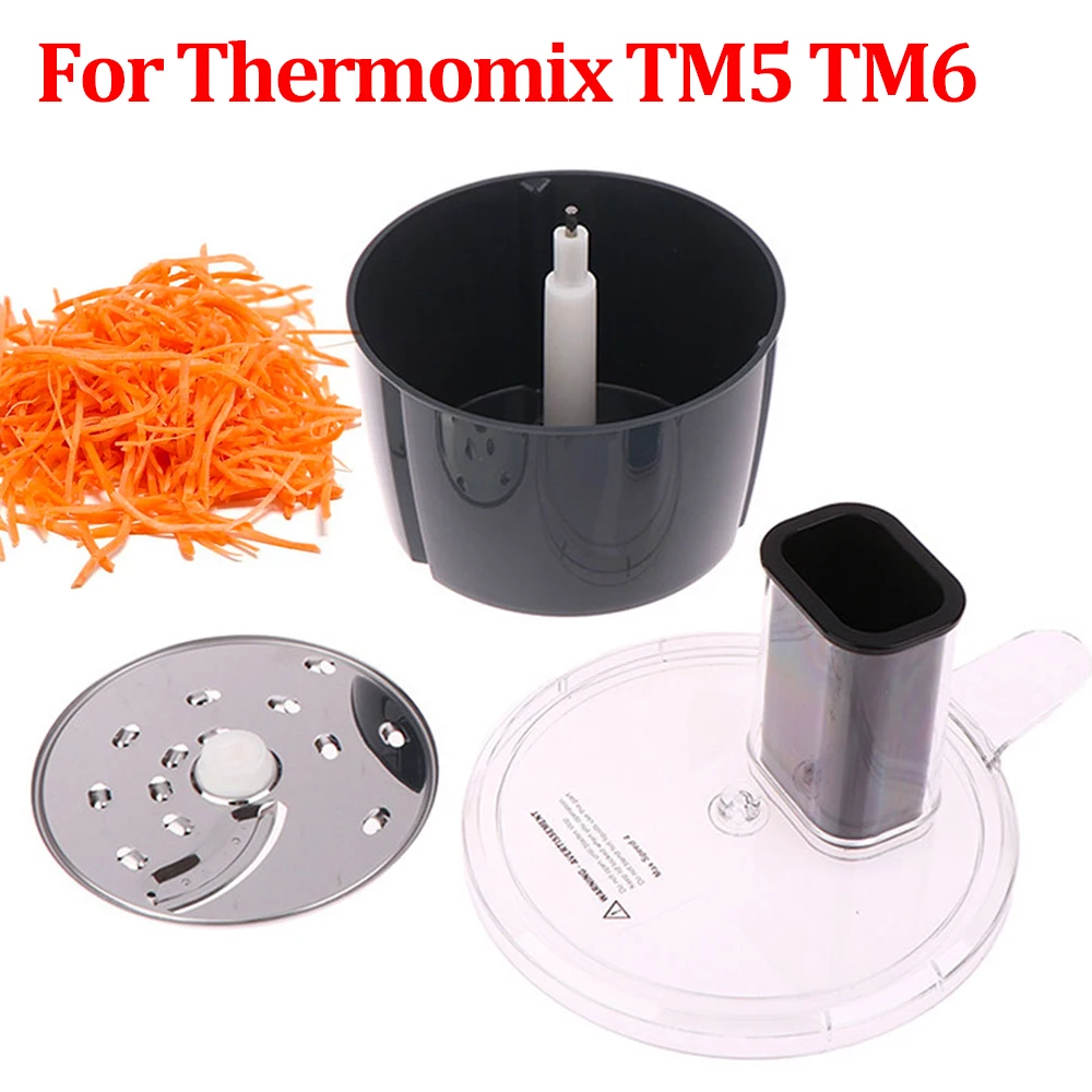 Food Processor Multifunctional Cutter Kit For Thermomix TM5 TM6 Cooking Masher Slicing Shredding Disc Chopping Tray Accessory